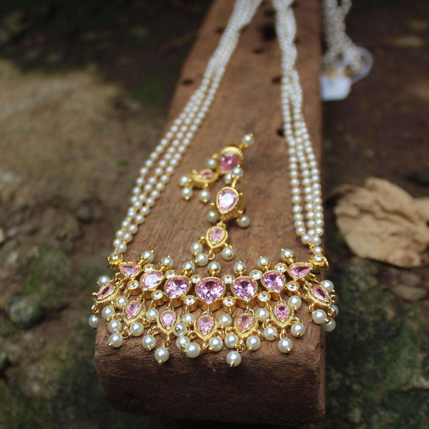 गुलाबी तन्मणी - Gulabi Tanmani (7 Stones)