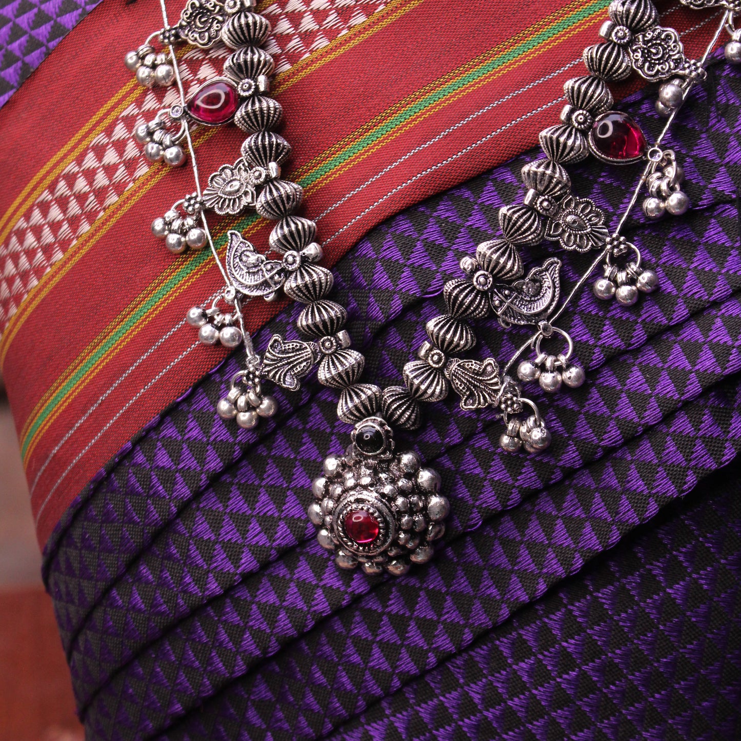 एकता कोल्हापुरी साज -Ekta Kolhapuri Saaj (18 inches)