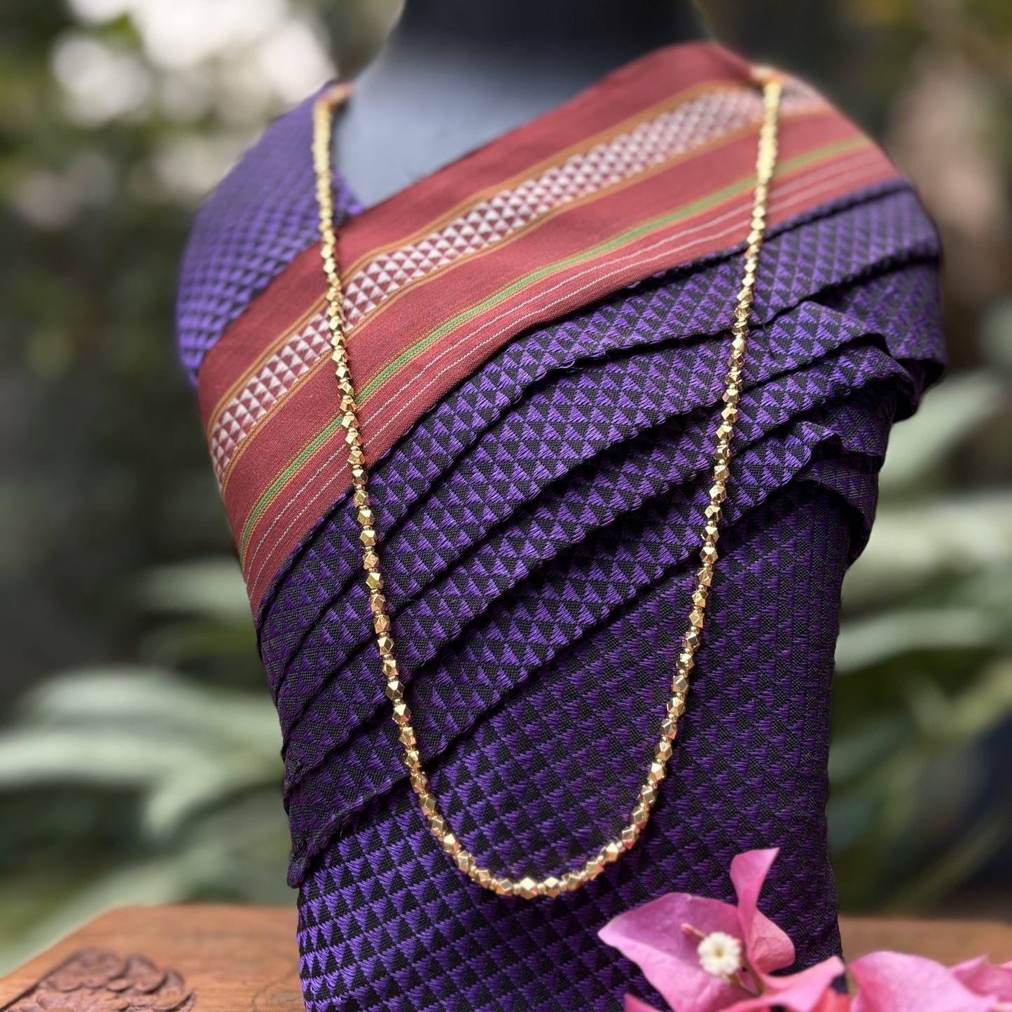 अष्टपैलू कंठी (एक पदरी)- Ashtapailu Kanthi(Single Layered)