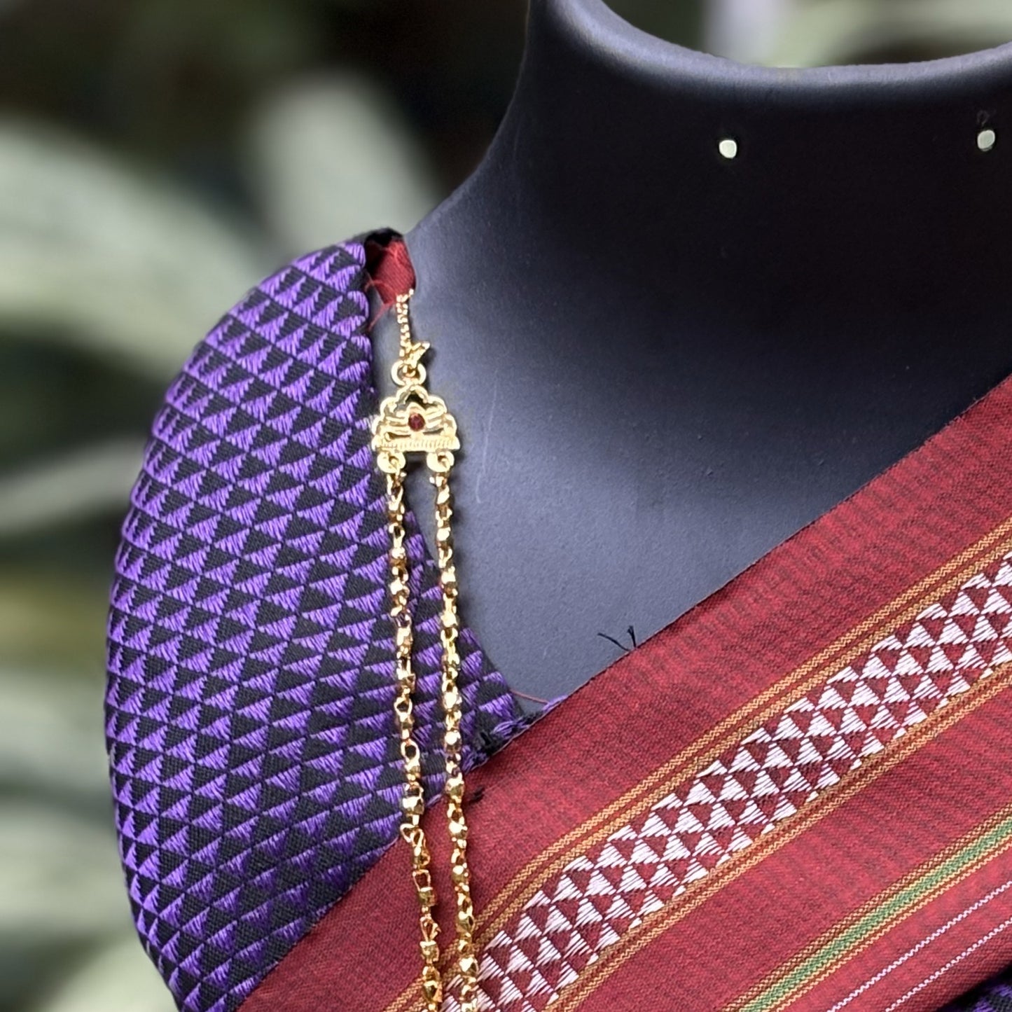 अष्टपैलू कंठी (दोन पदरी)- Ashtapailu Kanthi(Double Layered)