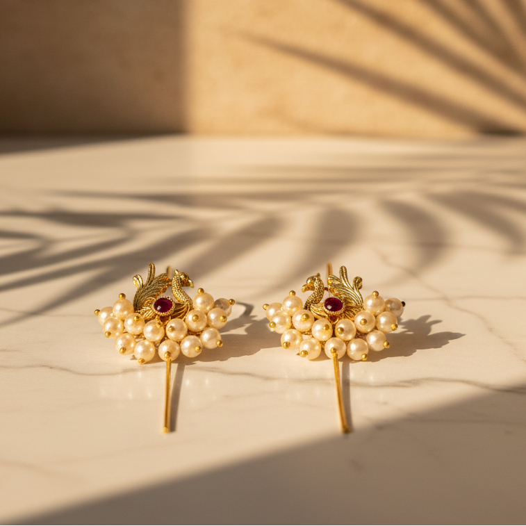 चापाची बुगडी - Morika Clip-on Ear Cuff
