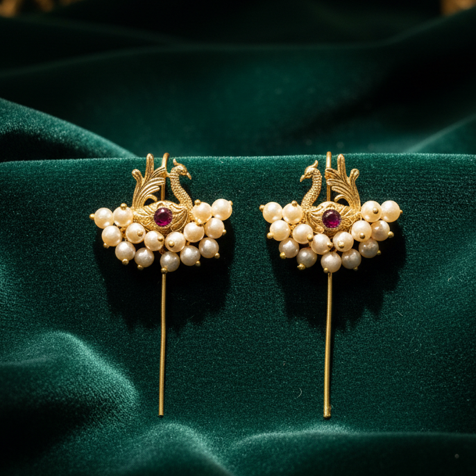 चापाची बुगडी - Morika Clip-on Ear Cuff