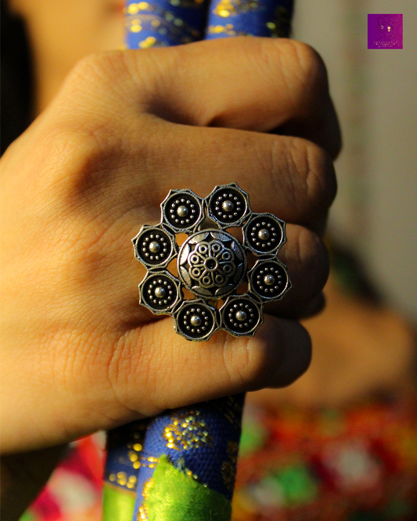 फुलाची अंगठी - Finger Ring (Flower)