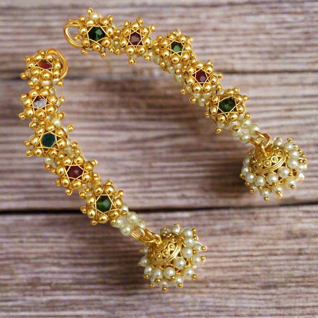 कर्णमालिका कान - KarnaMalika Kaan (Handcrafted)