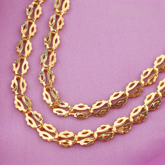 पोहे हार (दोन पदरी)- Pohe Haar (Double Layered)