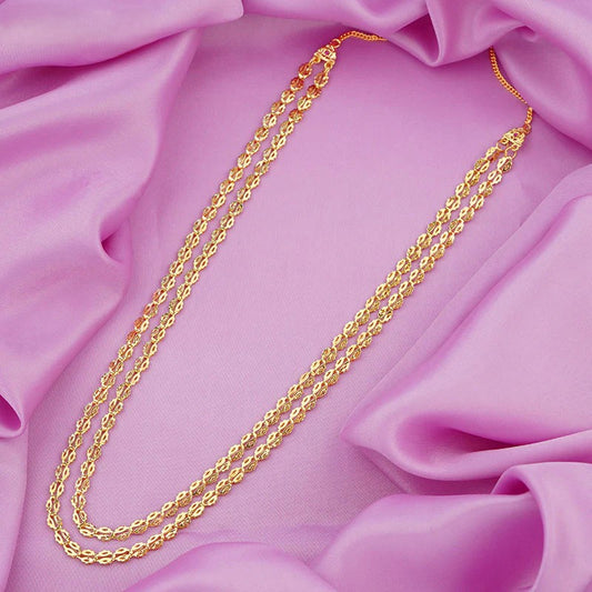 पोहे हार (दोन पदरी)- Pohe Haar (Double Layered)