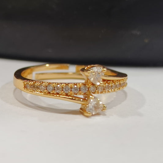 अंगठी -  Rose Gold Finger Ring