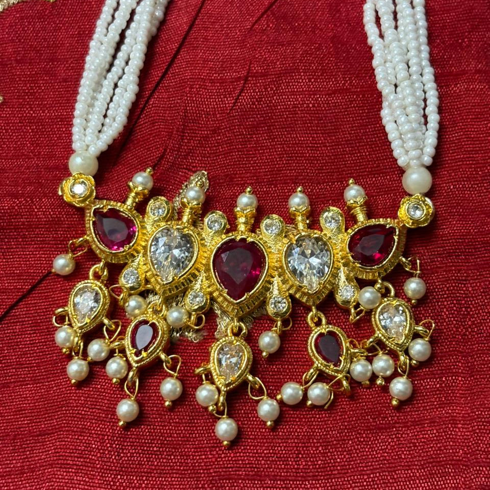 माणिक- श्वेतरत्न तन्मणी - Manik-Shwetratna Tanmani (5 Stones)