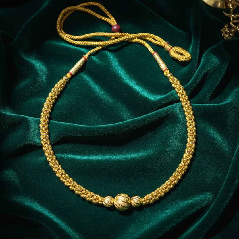 ठुशी मणी – Thushi Mani pendant