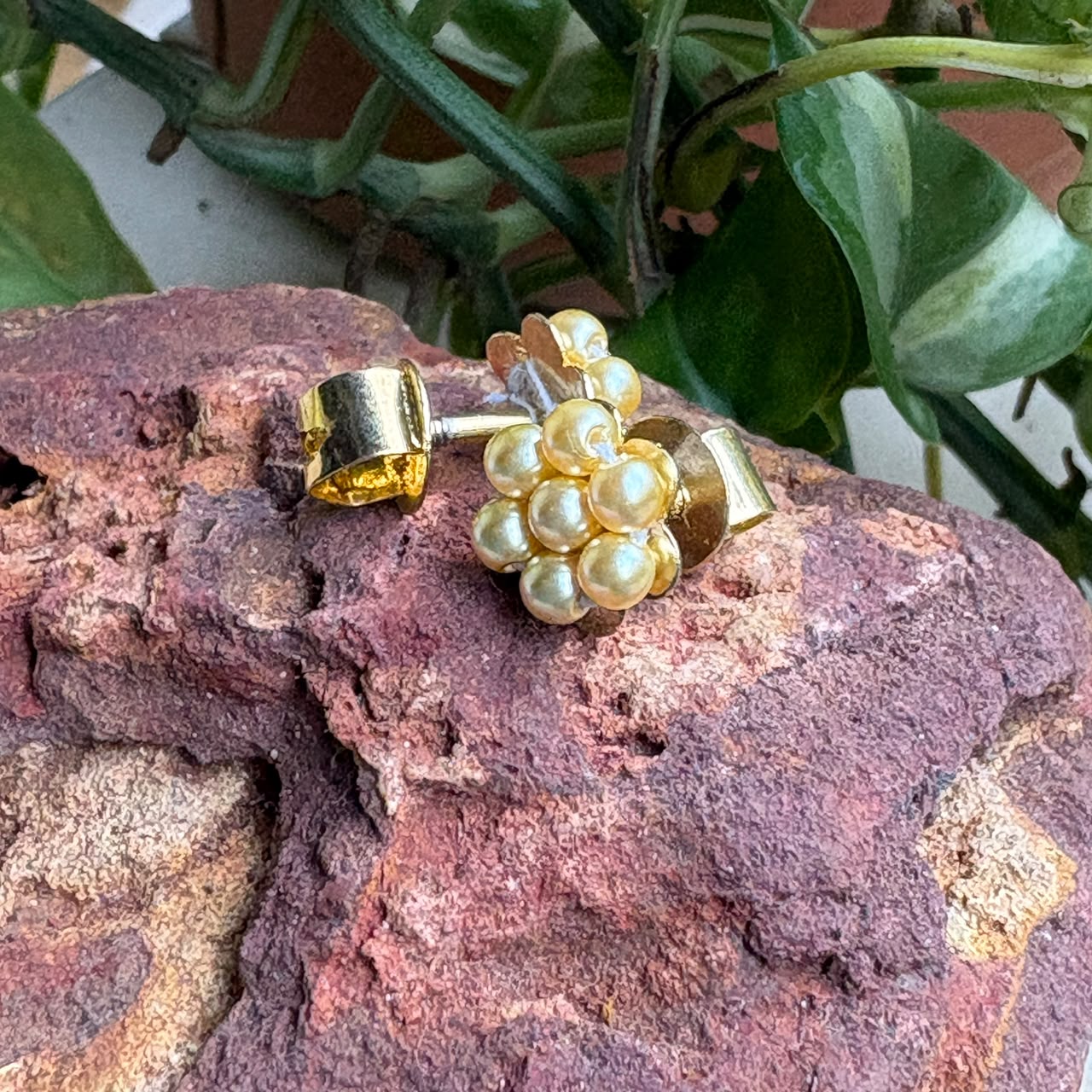 कुडी - Swarovski Crystal Pearl Kudi