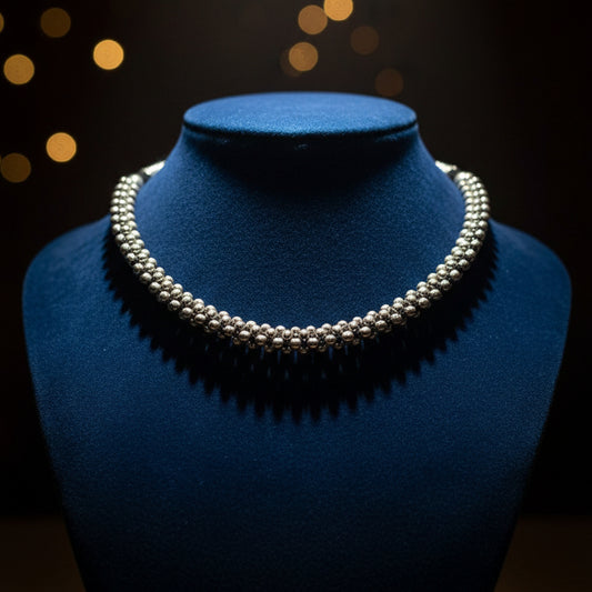 Without gadi thushi SIlver plated - Mannequin