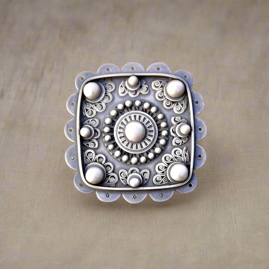 अंगठी - Square Finger Ring