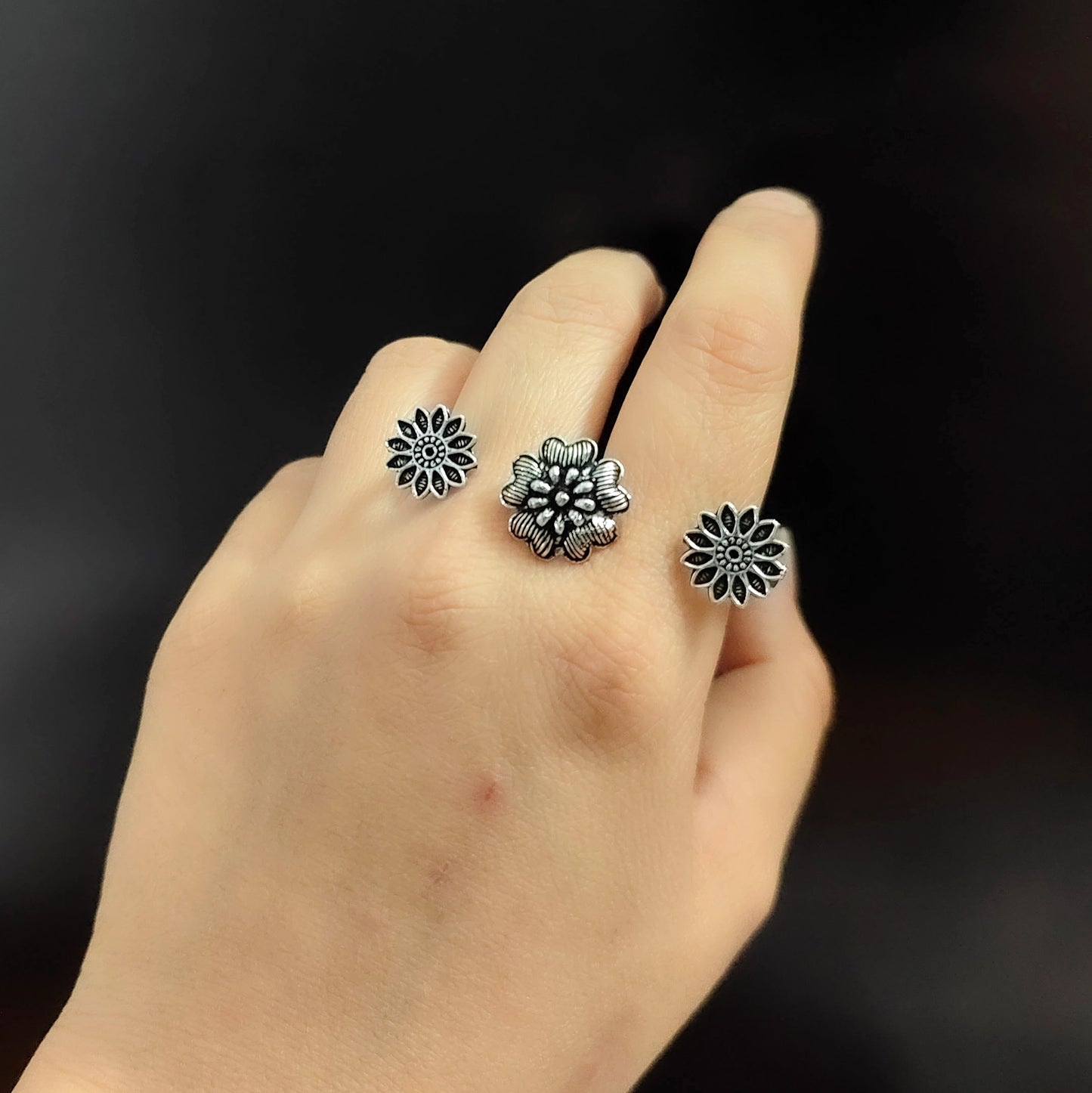 अंगठी - Two Finger Ring